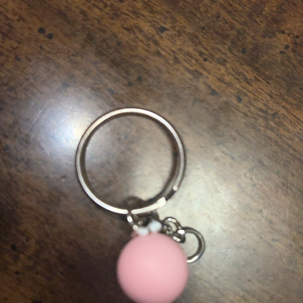 Handmade Ribbon Elephant Keychain - Picture 3 of 3